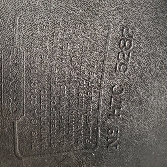 USA 🇺🇸 Vintage COACH Briefcase/Messenger  leather bag  (Unisex) - Picture 9 of 10